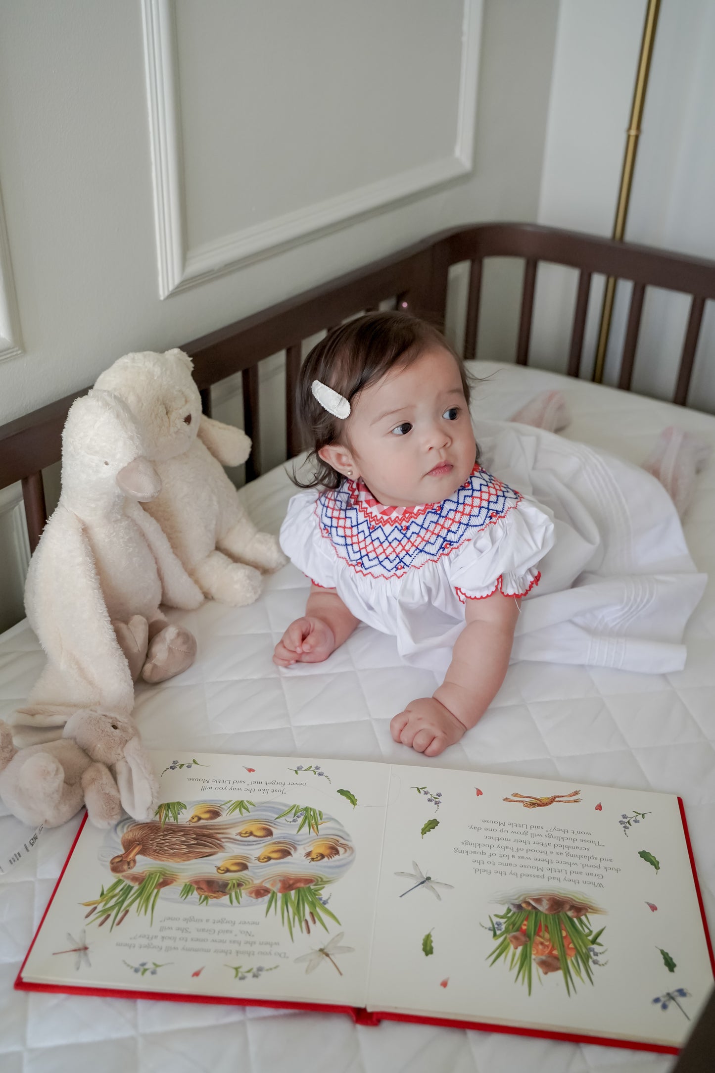 Windsor Rose Smocked Dress