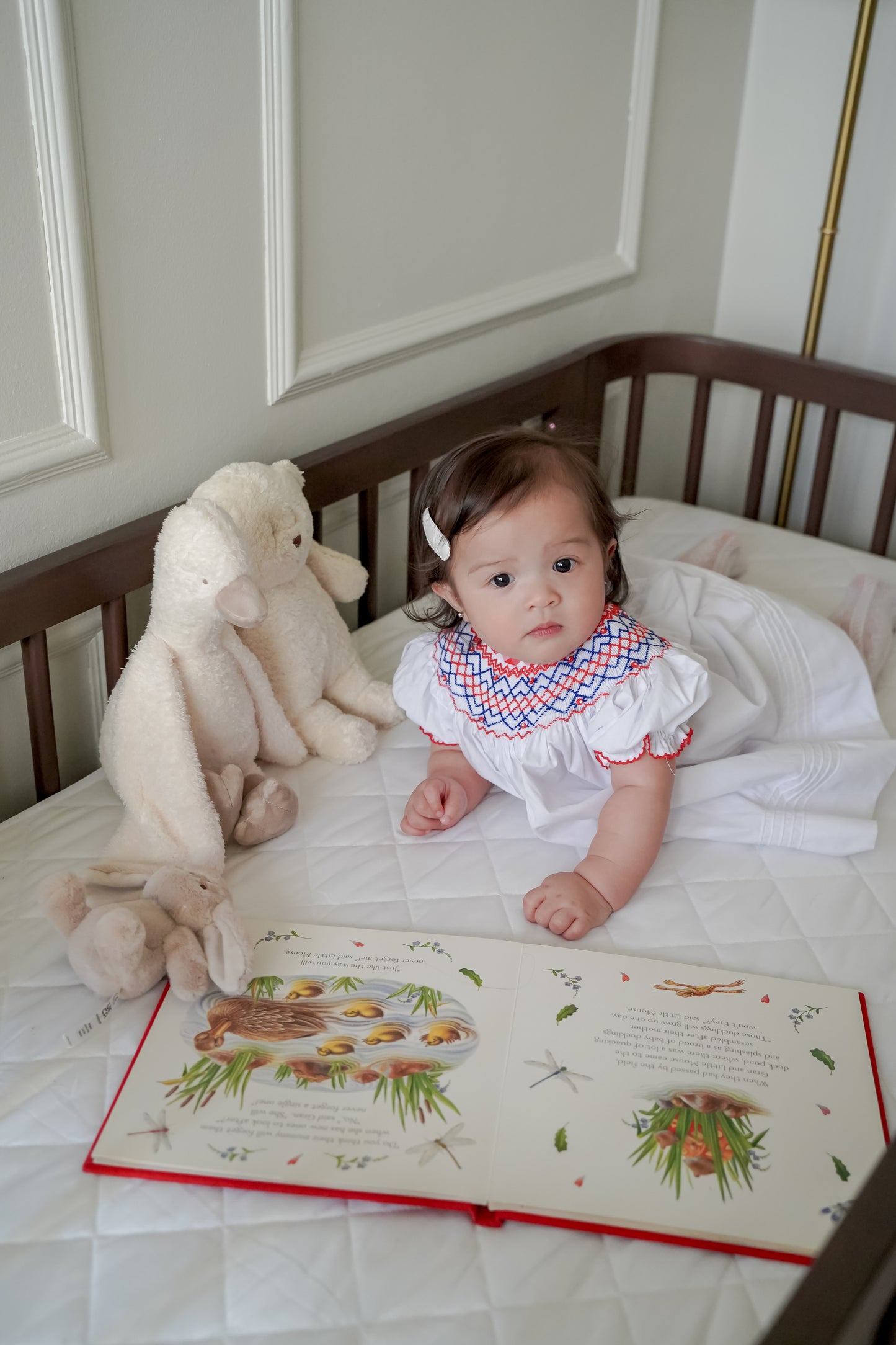Windsor Rose Smocked Dress