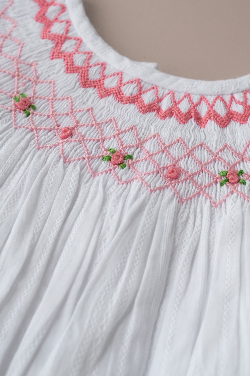 Colette Smocked Gown