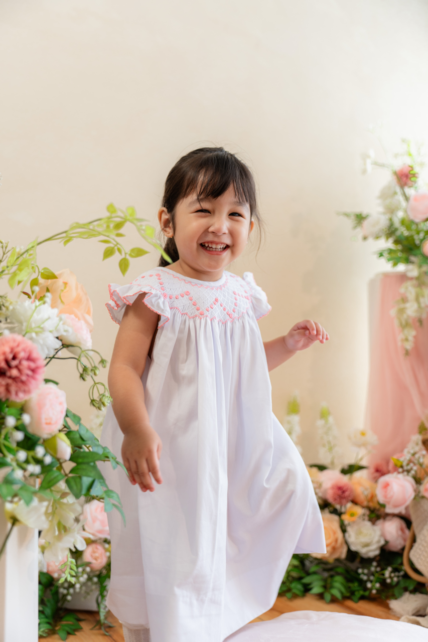 Dahlia Smocked Gown