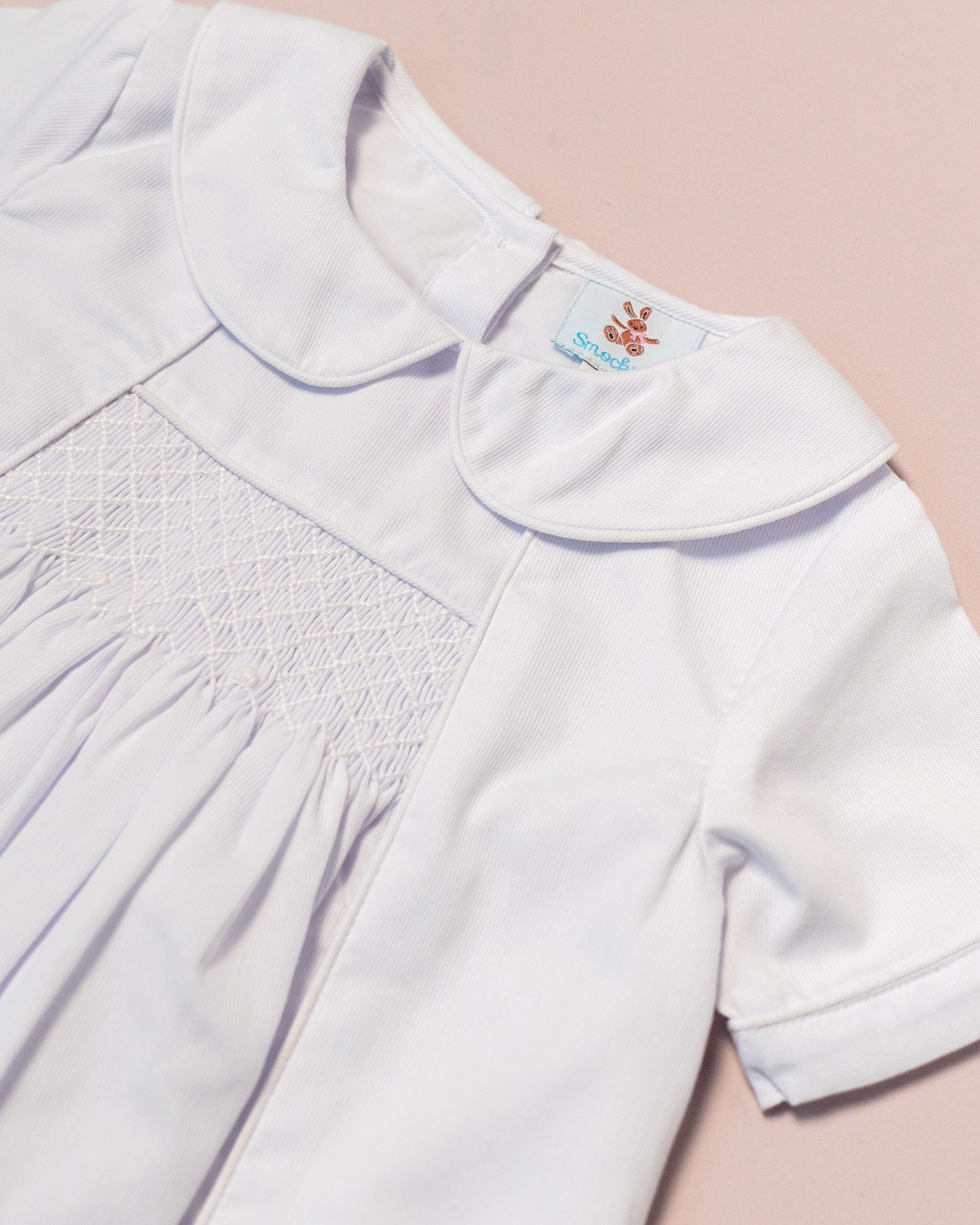 James Smocked Romper