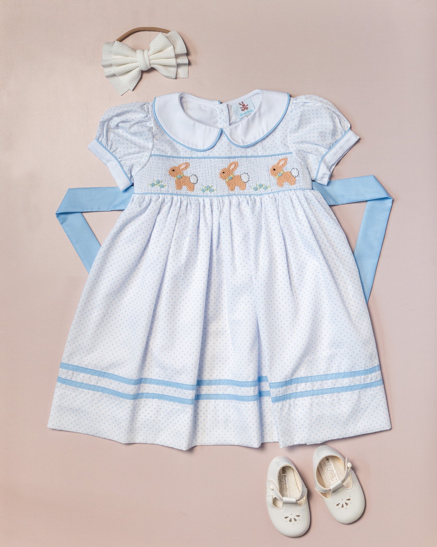 Belli Bunny Smocked Dress