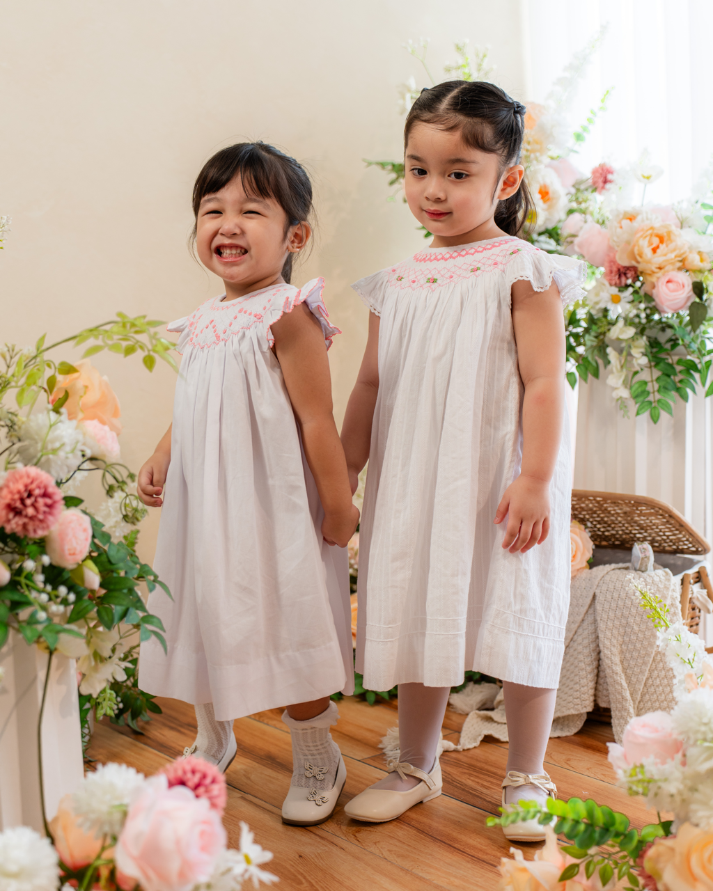 Colette Smocked Gown