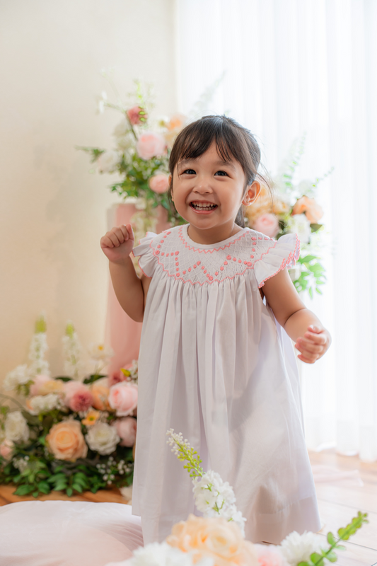 Dahlia Smocked Gown