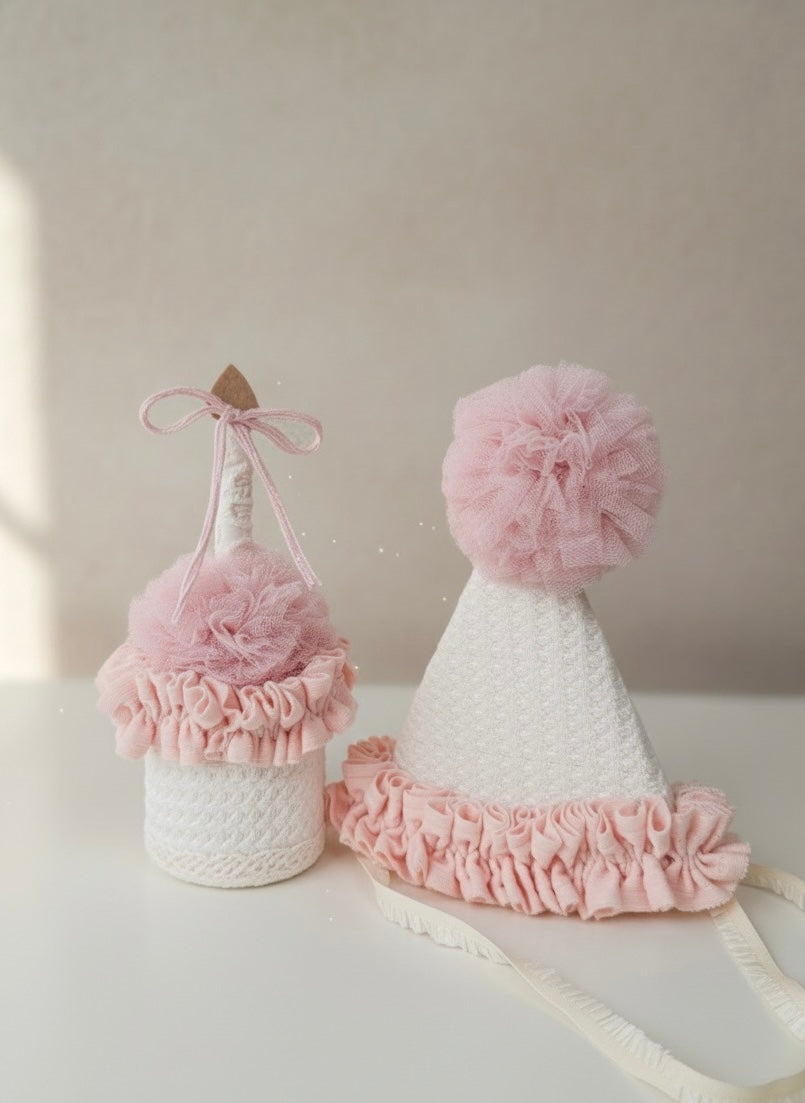 Waffle Pink Mini Celebration Set