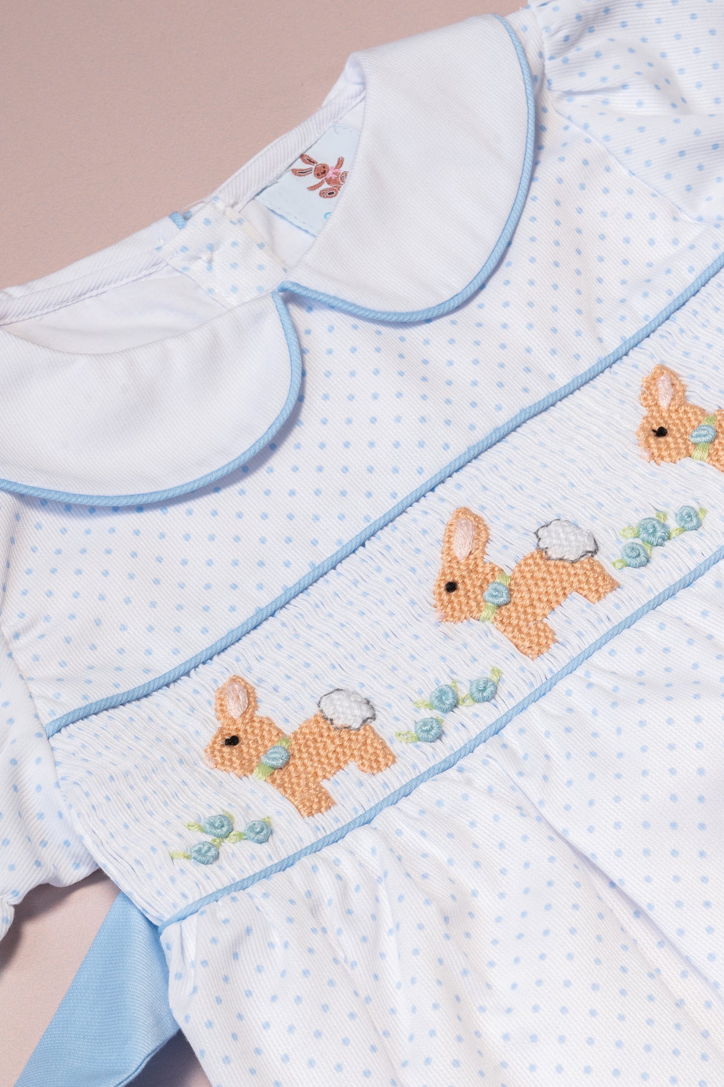 Belli Bunny Smocked Bubble